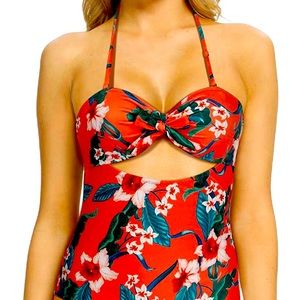 Cut out one piece swimsuit size large